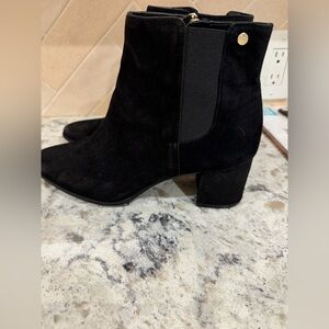 Calvin Klein Black Heeled Boots